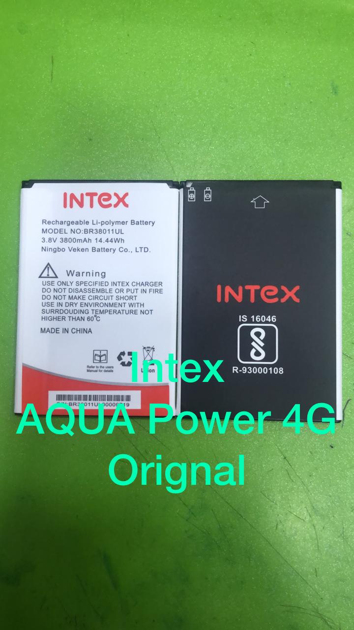 intex aqua star 4g battery