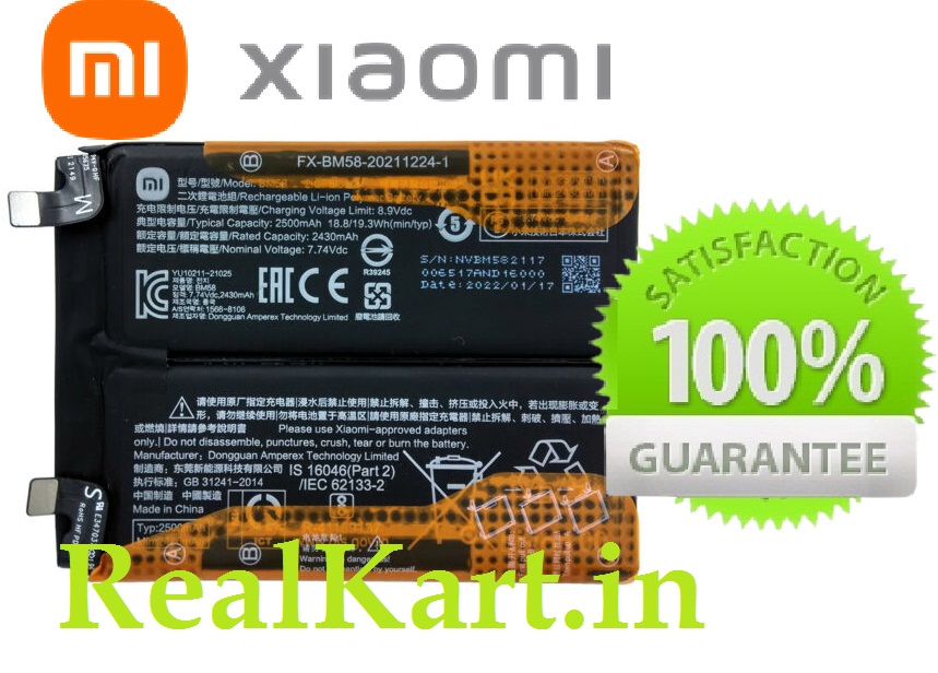 Batterie Xiaomi Mi 11t Pro Batterie Originale BM58 Pour Xiaomi Mi - Foto 10