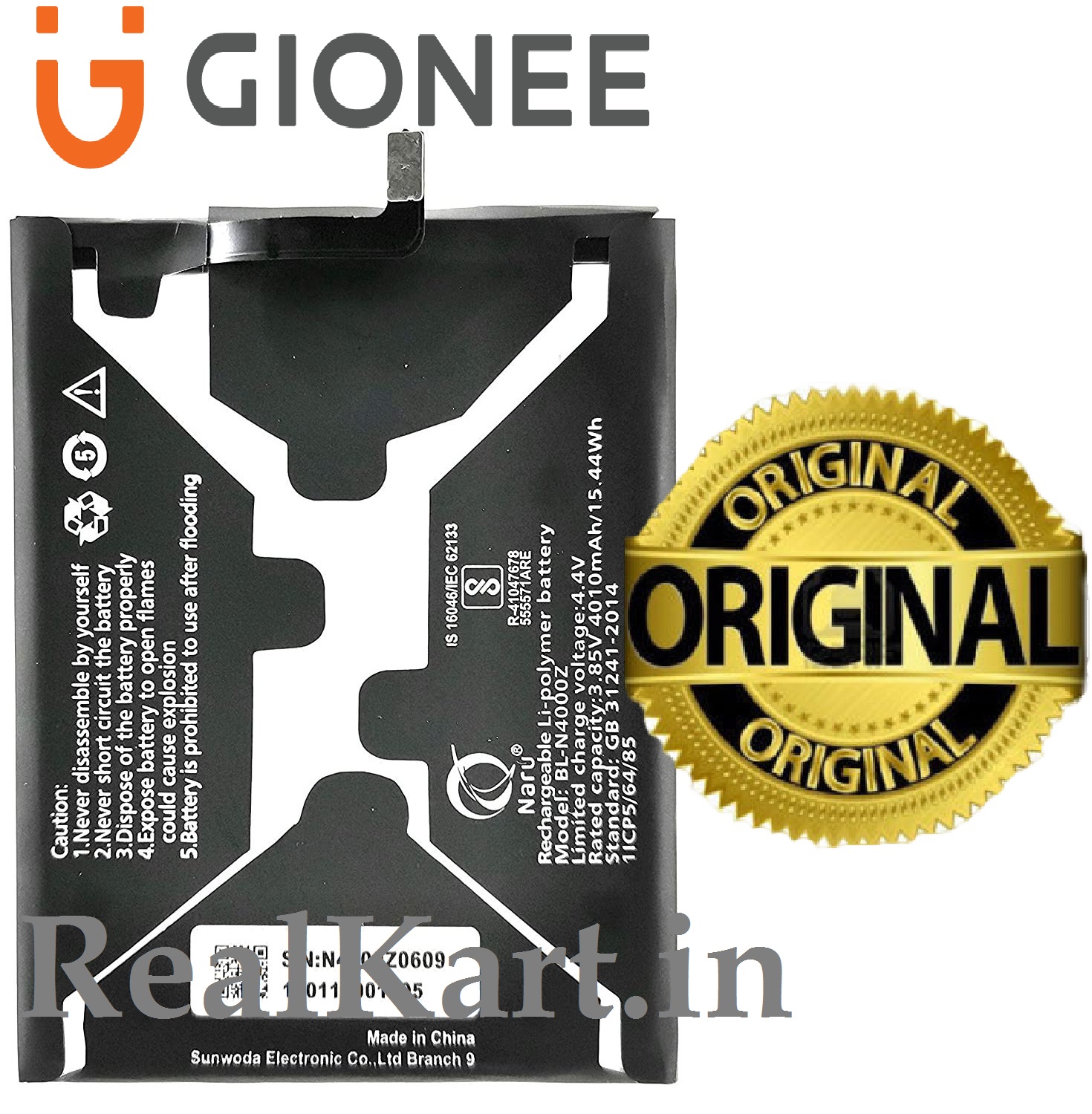 gionee a1 battery original