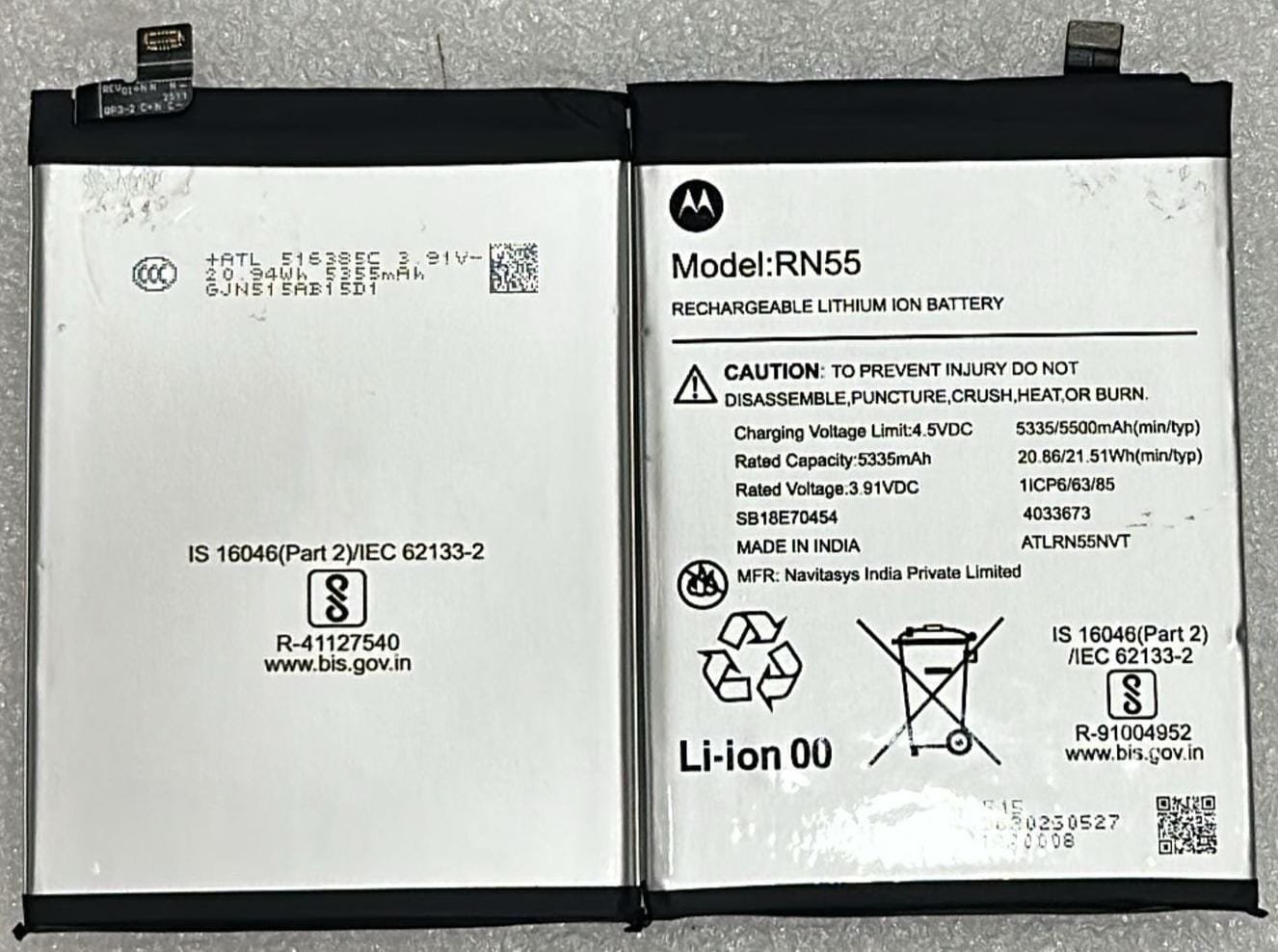 New SwarKing Batteria BL-4XL Compatibile Con Nokia 6300 4G, 8000 4G, TA-1286, TA-1287, TA-1291, TA-1294, TA-1300, TA-1303, TA-1305, TA-1311, TA-1324, TA-1307 - 4