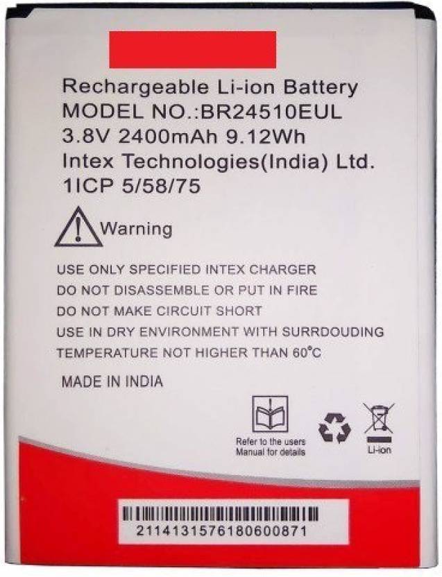 intex aqua lions 4g battery original