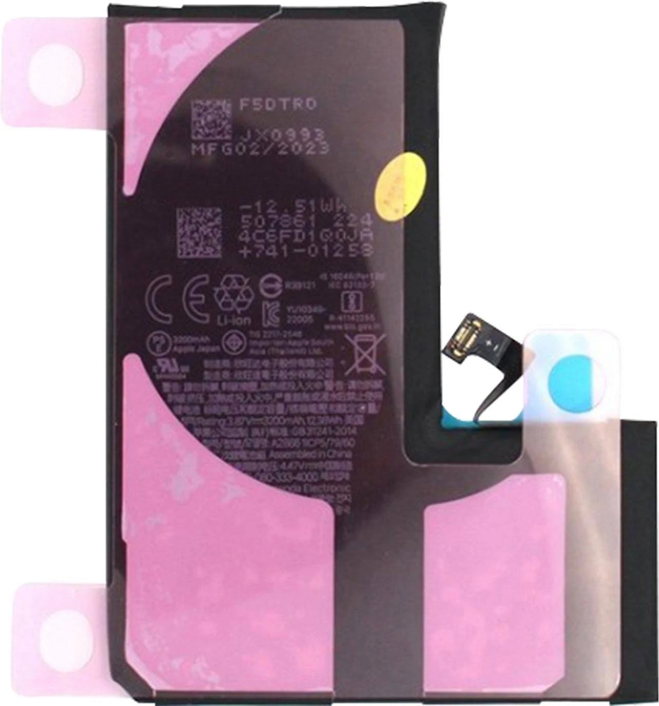 BLACKBERRY M-S1 BOLD 9000 Storm 9700 9780 Curve 8220 Li-on BATTERY MS1 ORIGINAL - Foto 7