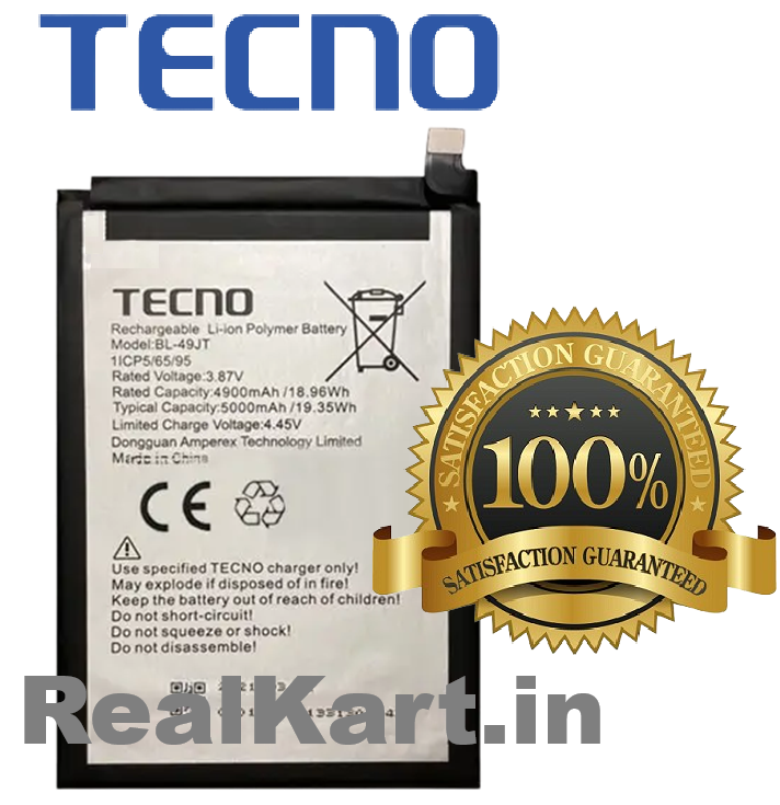 Original Tecno Camon 17 Pro / Camon 18P Battery BL-49JT - 5000mAh ...